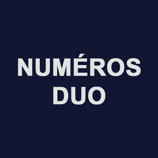 Numéro facile avec l'offre duo