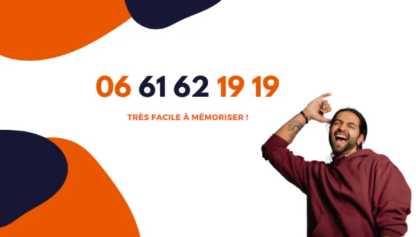 Numéro facile à retenir 06 61 62 19 19