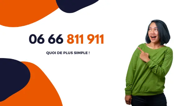 Numéro facile à retenir à caractère d'urgence : 06 66 811 911
