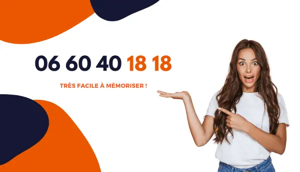 Acheter un numéro mémorisable et inoubliable : 06 60 40 18 18