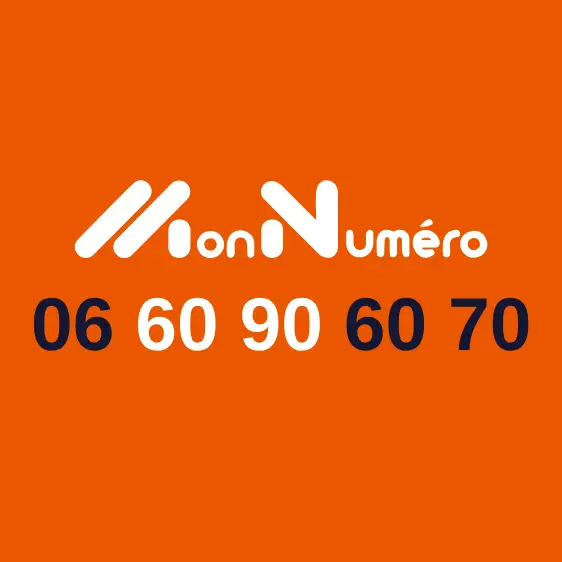 Numéro très facile à retenir en dizaines : 06 60 90 60 70